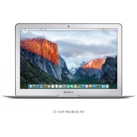 Apple MacBook Air 2016 Laptop MMGF2 - Intel Core i5 1.6 GHz Dual Core, 13.3 Inch, 128GB SSD, 8GB RAM, English Keyboard, macOS, Silver - International Version