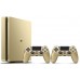 Sony PlayStation 4 Slim - 500GB, 2 Controllers, Gold