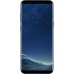 Samsung Galaxy S8+ Dual Sim - 64GB, 4G LTE, Midnight Black with KickTOK Cover, Black and SanDisk 128GB microSD Card