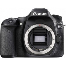 Canon EOS 80D Body Only - 24.2 MP, DSLR Camera, Black