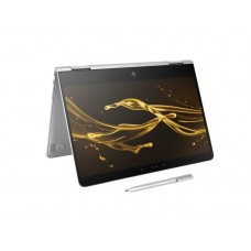 HP Spectre x360 13-ac002ne 2-in-1 Laptop - Intel Core i7-7500U, 13.3 Inch FHD Touch, 1TB SSD, 16GB, En-Ar Keyboard, Win 10, Silver